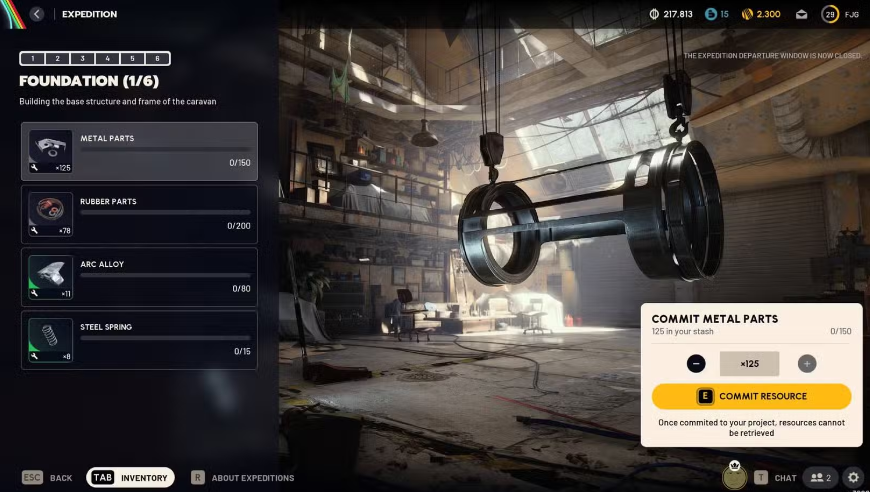 Arc Raiders Expedition materials